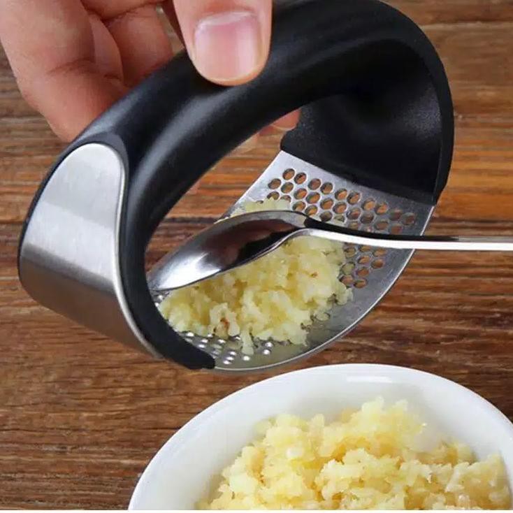 Paling Laris ALAT PENCACAH BAWANG GARLIC PRESS PENGGERUS BAWANG STAINLESS stainles penggerus penghan