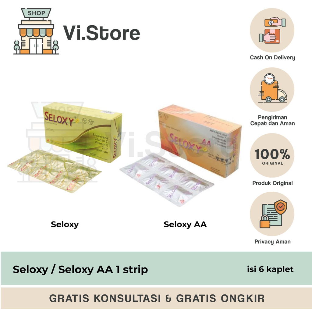 Seloxy dan Seloxy AA 1 Strip