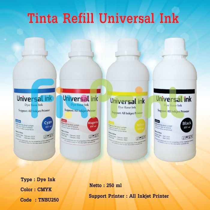 Tinta Infus Cartridge HP 682 Printer Deskjet 2135 2336 2337 250ml FSB223