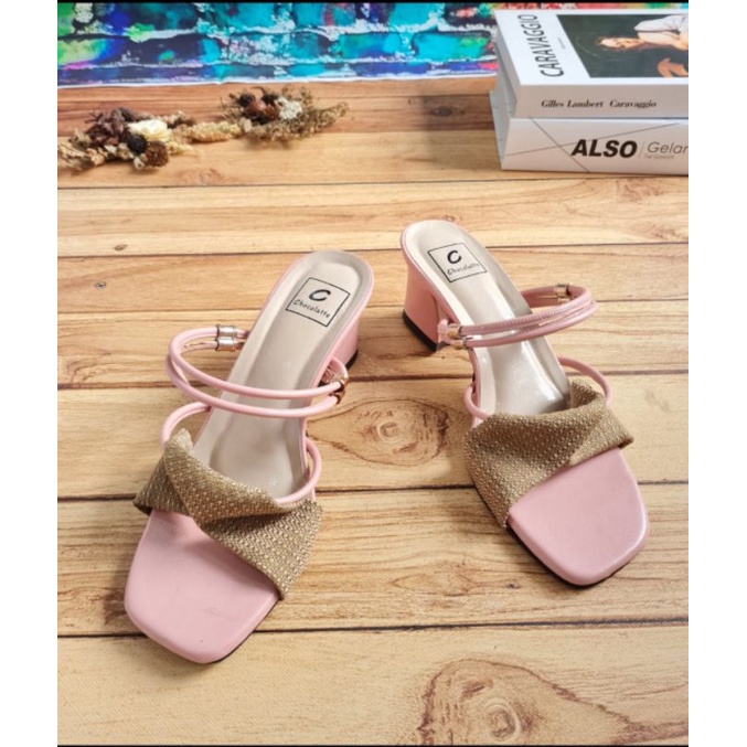 ABBUSHOES RY 01 hak tahu wanita samantha 5cm