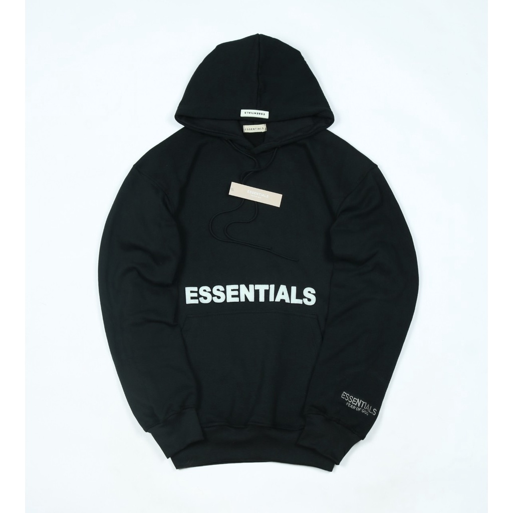 JAKET SWEATER HOODIE BIG LOGO ESSENTIALS SIMPLE UNISEX GOOD QUALITY