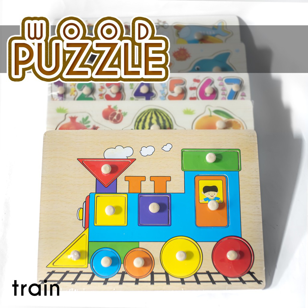 Puzzle Kayu Bergambar