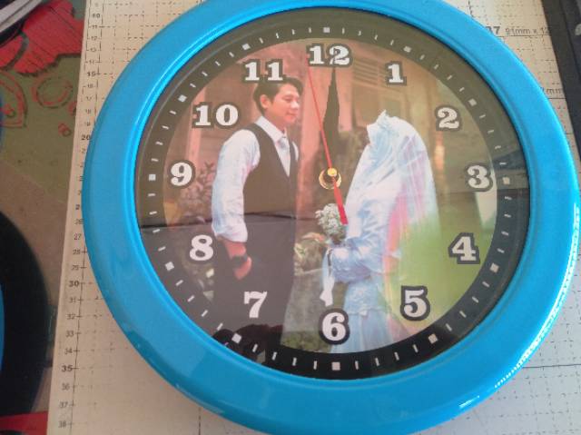 Jam dinding Foto custom