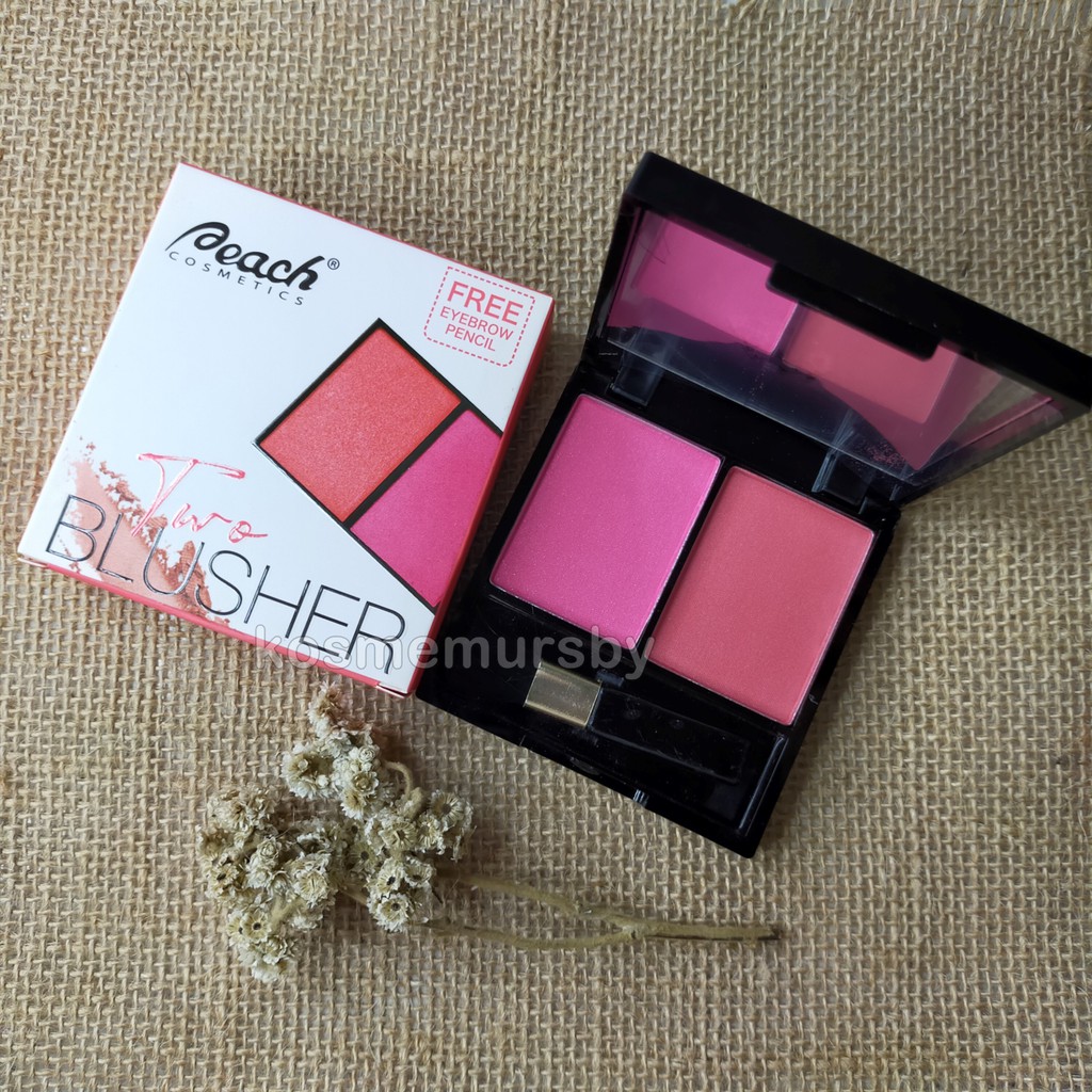 Peach Two Blusher / Blush on 2 warna