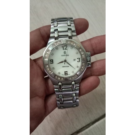 Preloved Jam Tangan Concord Saratoga