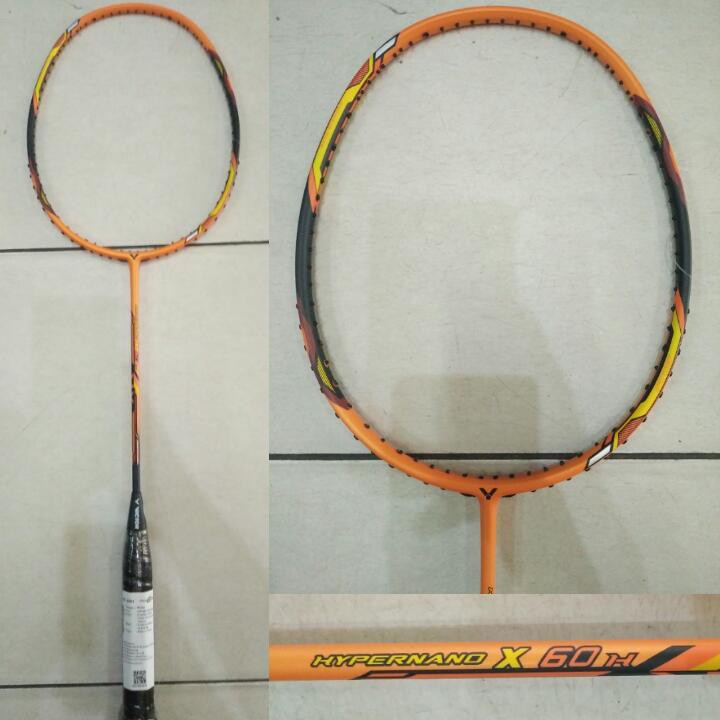 Raket Badminton Victor Hypernano X 60 H New 2017 / 100%ORIGINAL VICTOR