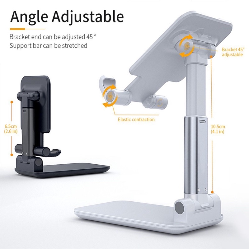 foldable holder stand tablet / handphone / portable folding