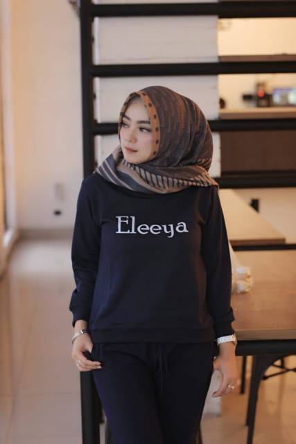 HOODIE WANITA SWEETSHIRT ELEEYA ||  ELEEYA