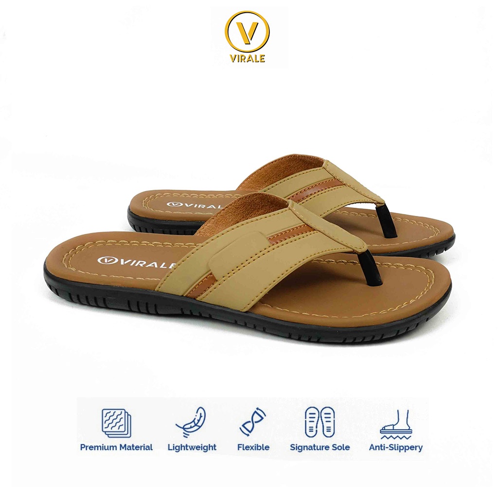 Sandal Jepit Virale Pria - Sandal Casual - Sandal Virale Jepit 03 HT