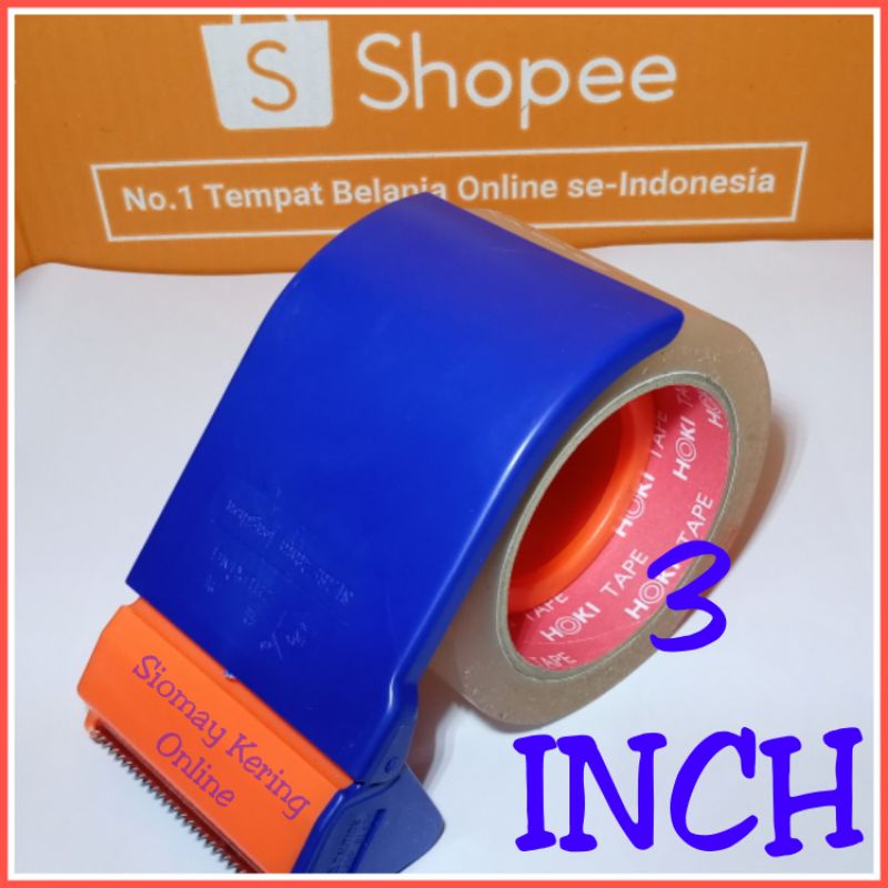 

Tape Cutter / Dispenser Lakban 3 Inch