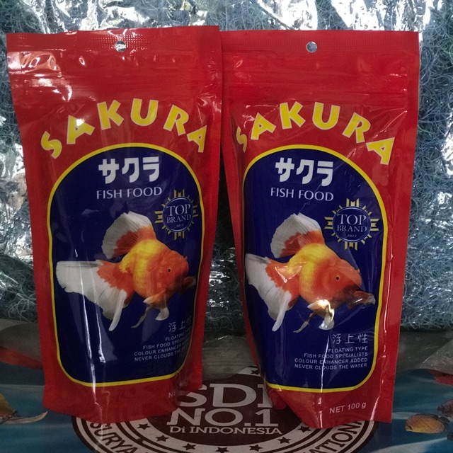

Sakura Fish Food - Makanan ikan sakura 100 gr