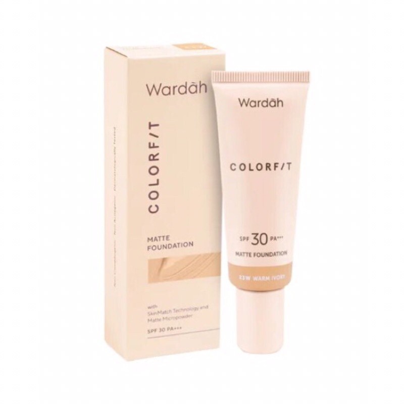 WARDAH COLORFIT MATTE FOUNDATION 25 ML