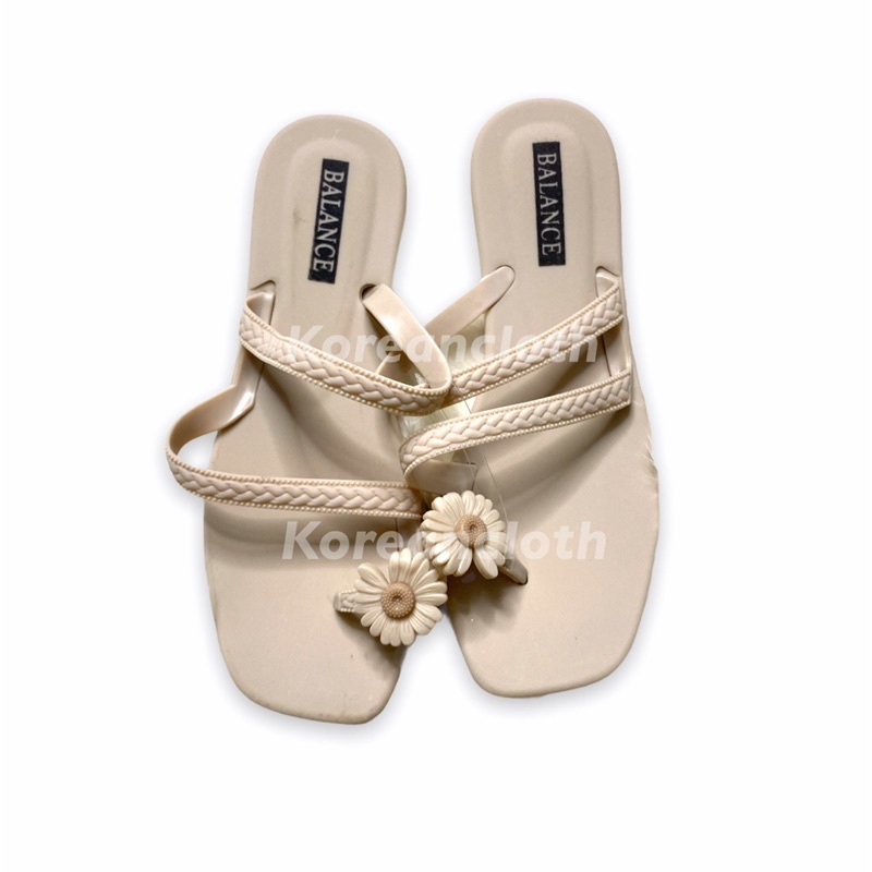 BALANCE 1203 1 SANDAL JEPIT BUNGA PEREMPUAN WANITA