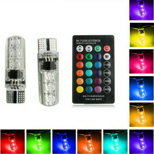 Led Senja Motor Mobil + Remote