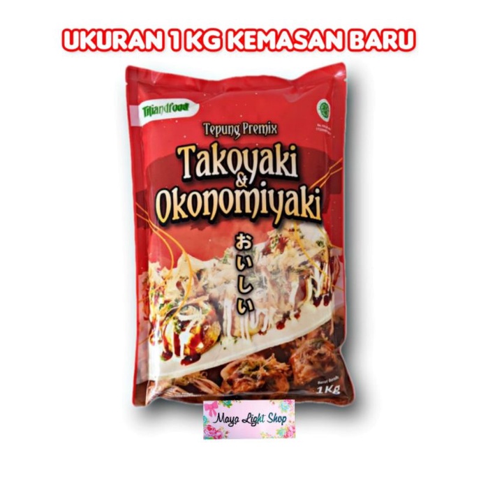 tepung premix takoyaki 1kg halal titiandfood bestseller untuk umkm