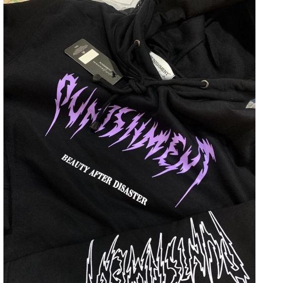 (MENARIK) PUNISHMENT Hoodie crop/TERLARIS/Pleasurecostumer/ORIGINAL/LOCALBRAND