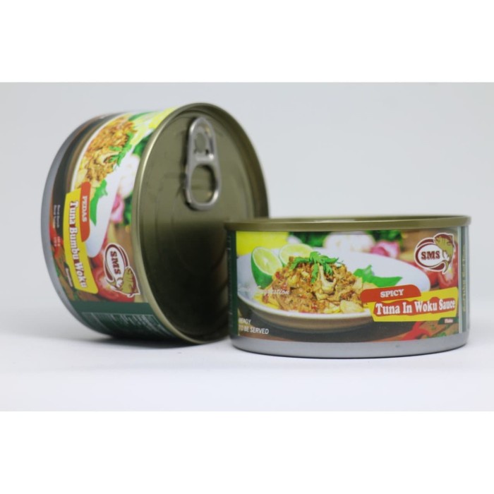 

f0fjhubfe00 Sms Ikan Tuna Kaleng Dlam Bumbu Woku 180Gr DsGk