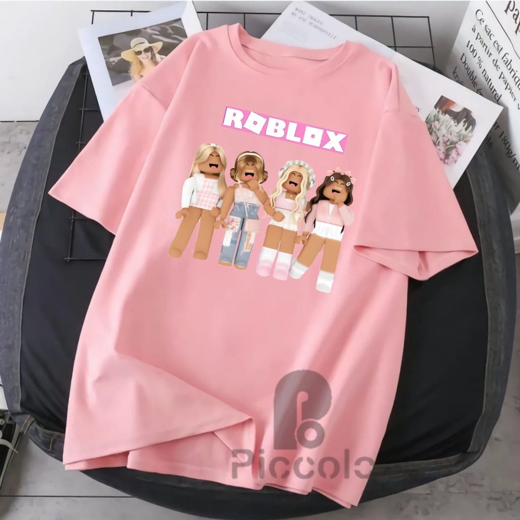 KAOS ANAK ROBLOX GIRL BAHAN PREMIUM