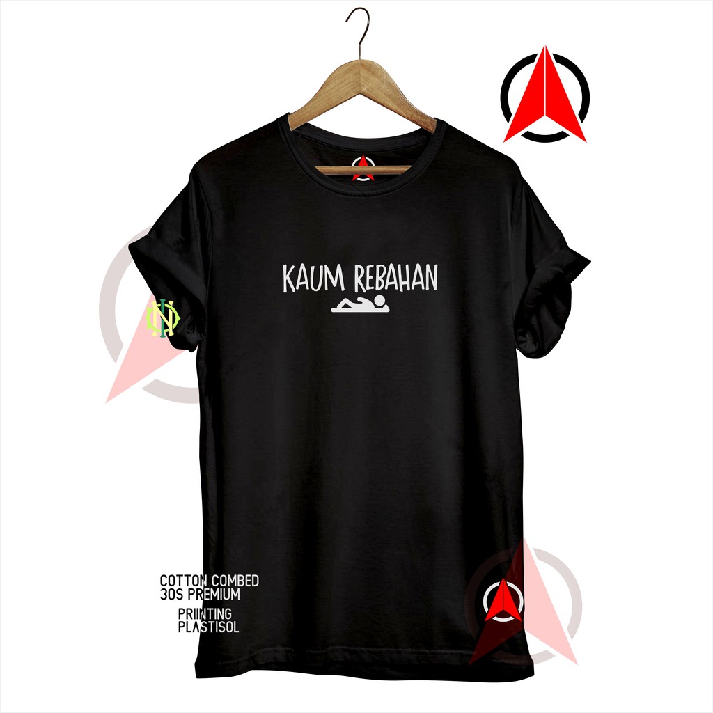 Kaos Distro INFINIDE NEW KAUM REBAHAN Cotton Combed 30s 