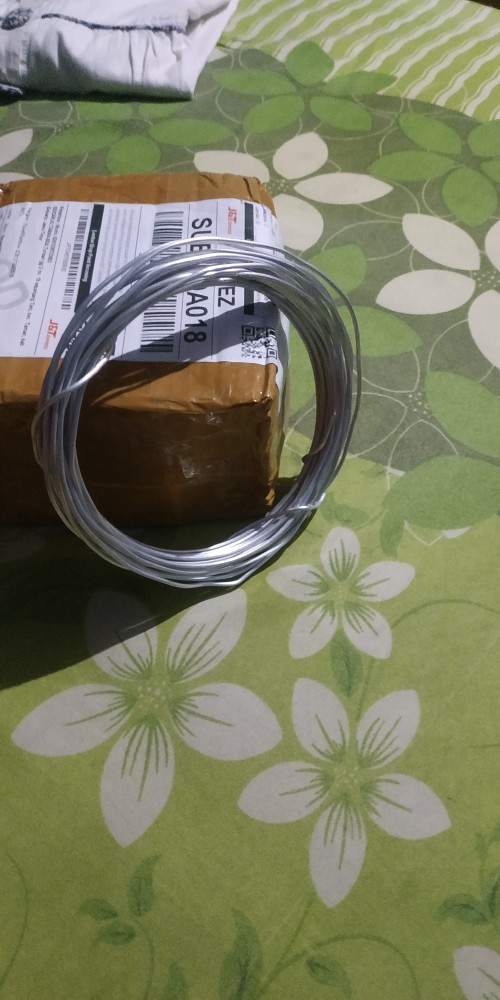 Kawat Aluminium 3mm Ecer Per Meter