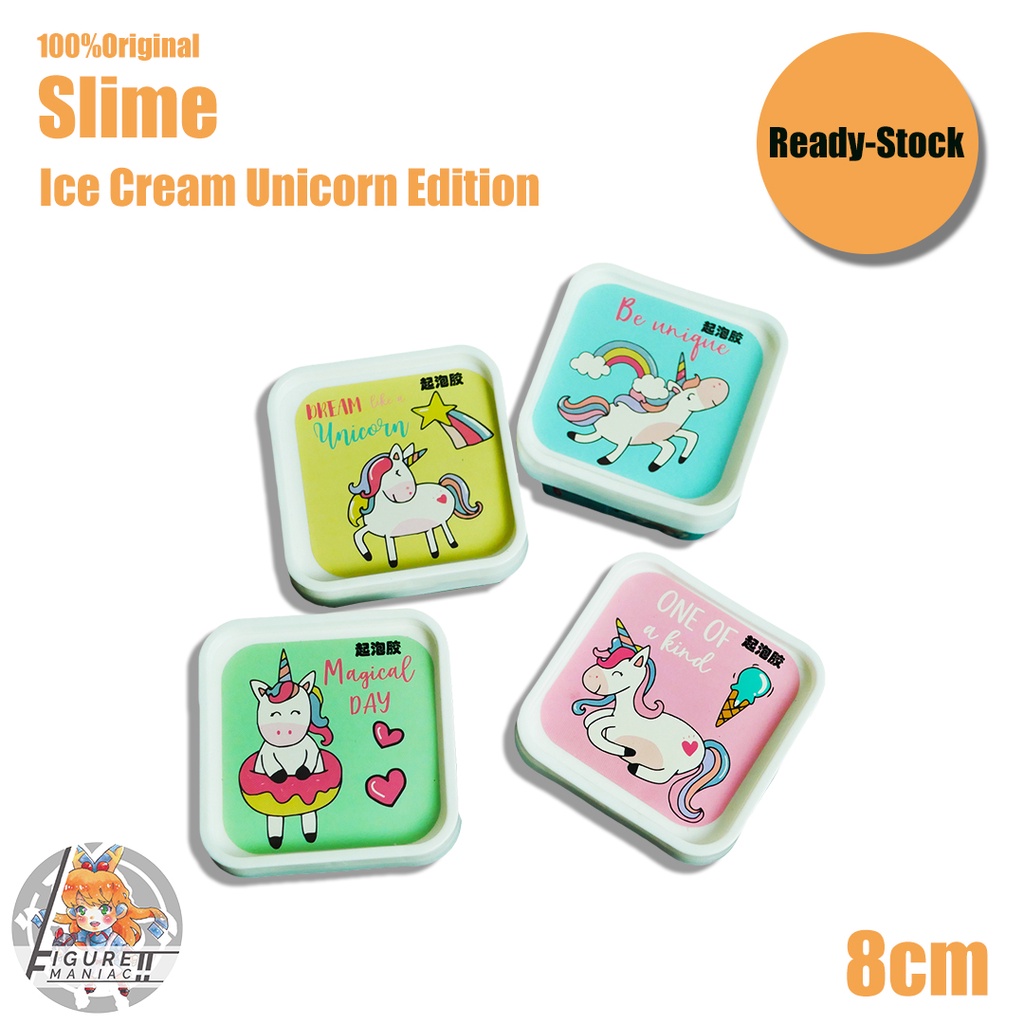 Slime Ice Cream Unicorn Premium Mainan Anak