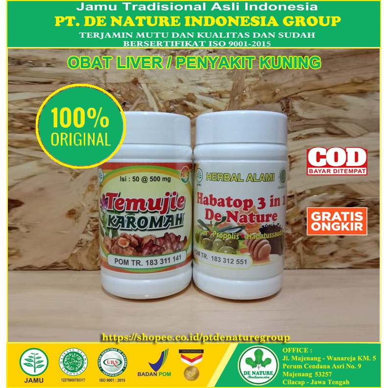 

Obat Liver Hepatitis Penyakit Kuning Herbal De Nature