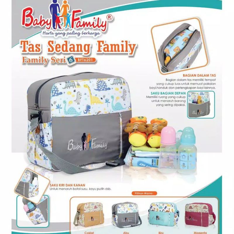 Tas Bayi Sedang Baby Scots Scoots Scot Scoot Medium Baby Family 6 BFT6201