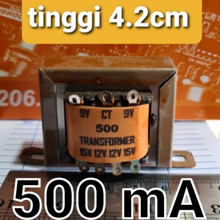 travo trafo 500ma 500 mA ct kurae