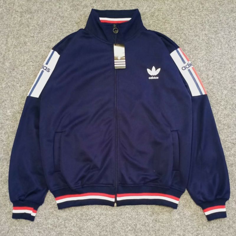 Jaket Tracktop Adidas Fulltag Label Pria Wanita/ASTROB.ID-JAKET ADIDAS ORIGINAL/JAKET PRIA MURAH/JAKET WANITA MURAH/JAKET ADIDAS BIRU