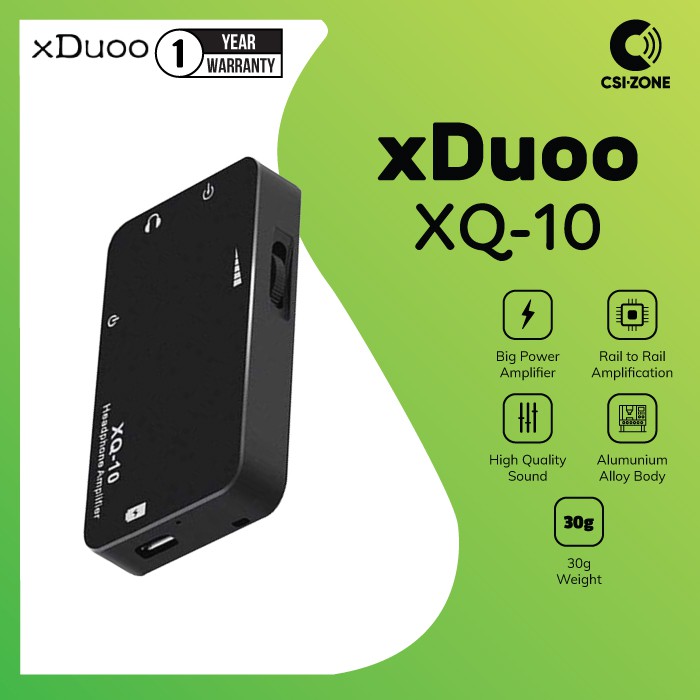 xDuoo XQ-10 Mini Portable Headphone Earphone Amplifier