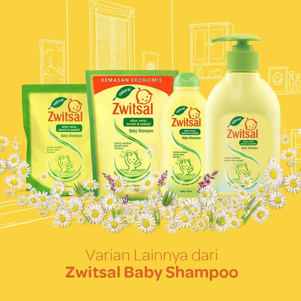 Zwitsal Baby Shampoo Natural AVKS