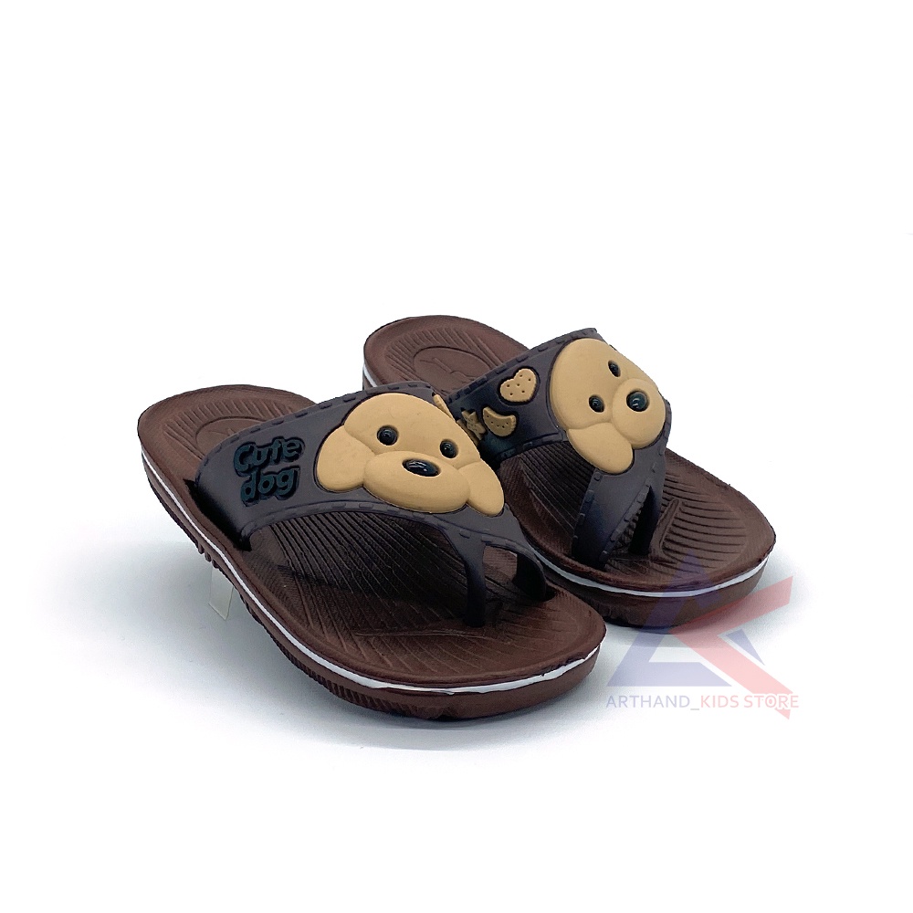 NEW Sandal Jepit Anak Laki-Laki Model Karakter DOGGY - Arthand