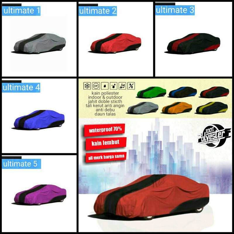 Cover Sarung Penutup Body Mobil Vios Civic Altis Bmw Mercedes Camry Accord Cielo Baleno Lancer