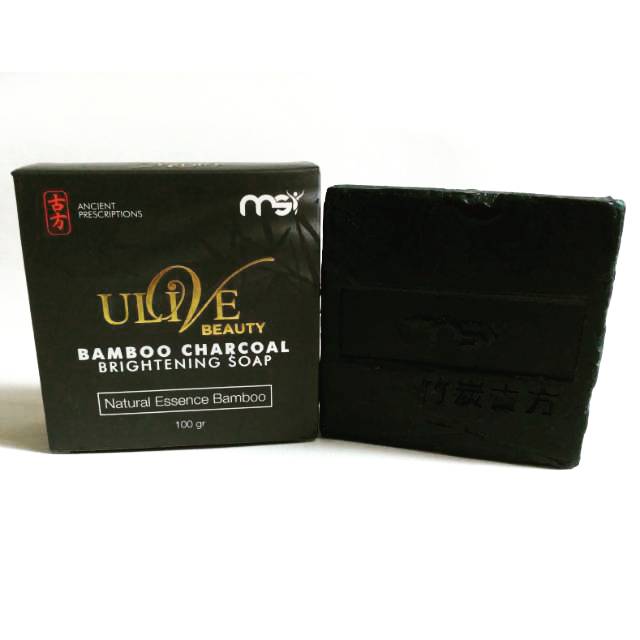 Sabun Bamboo Charcoal MSI/sabun arang bambu/sabun hitam