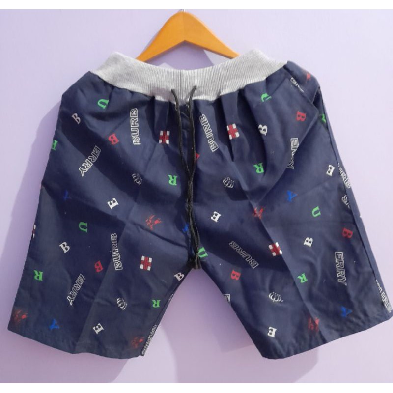 Celana Pendek Celana Motif Celana Distro Surving Santai Pinggang Karet