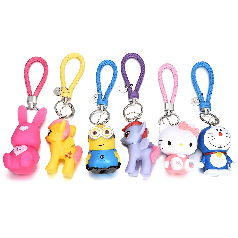 【TERSEDIA &amp; COD】Baru Gantungan Kunci Desain Hello Kitty My Little Pony Minions