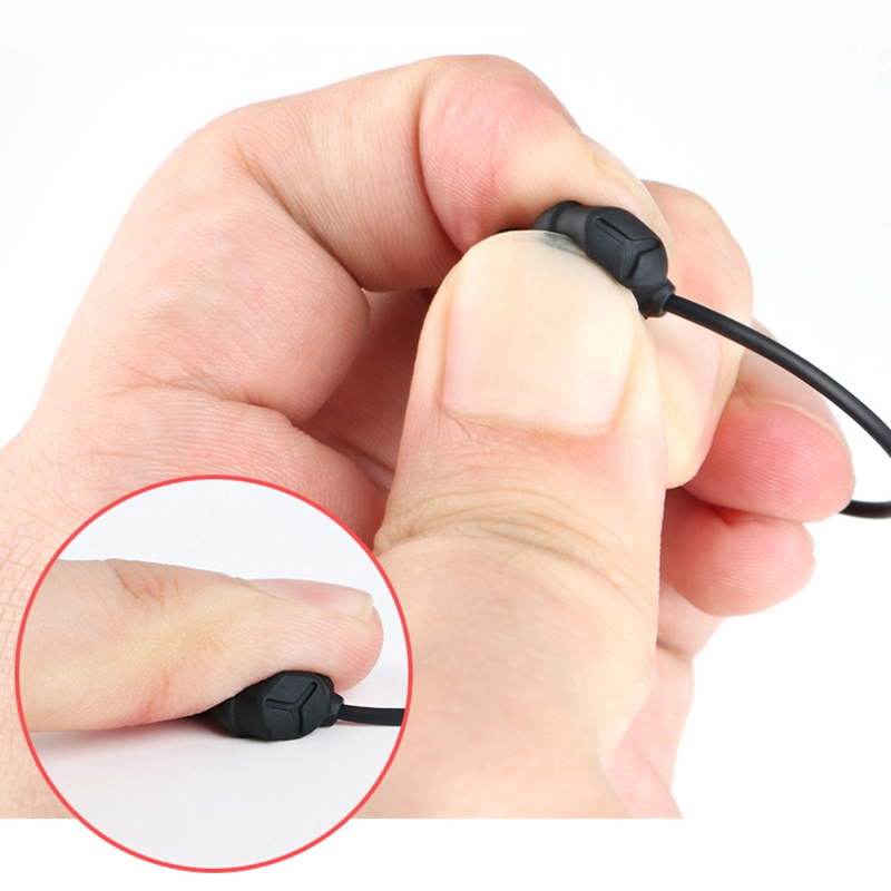 Earphone In-Ear Stereo 3.5mm Anti Bising Untuk Olahraga/Tidur