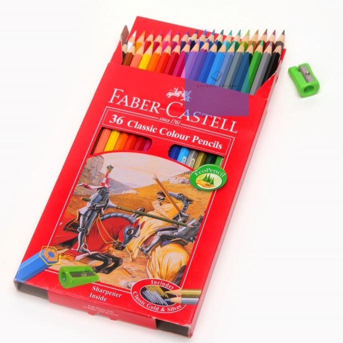 

Faber Castell Classic Colour Pencils/ Pensil Warna 36
