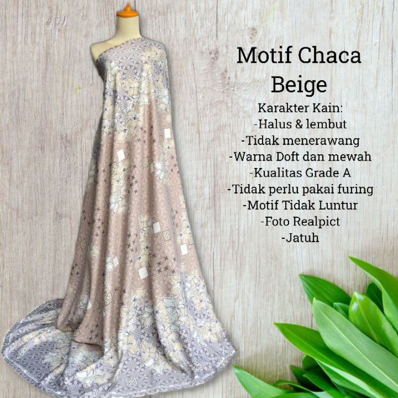 Kain Motif Maxmara Chaca harga setengah meter