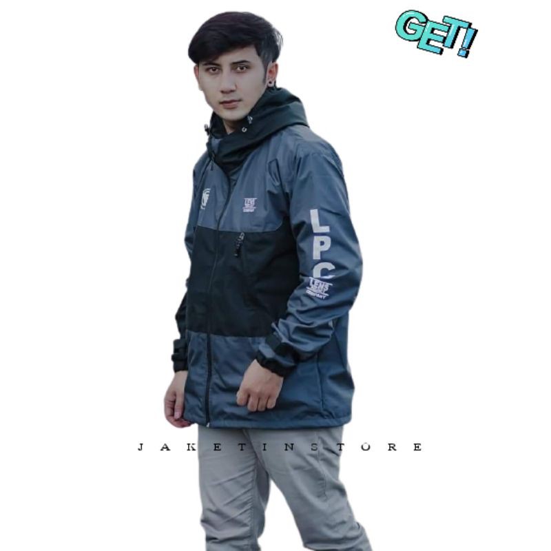 JAKET CASUAL PRIA||OUTDOOR||WATERPROOF