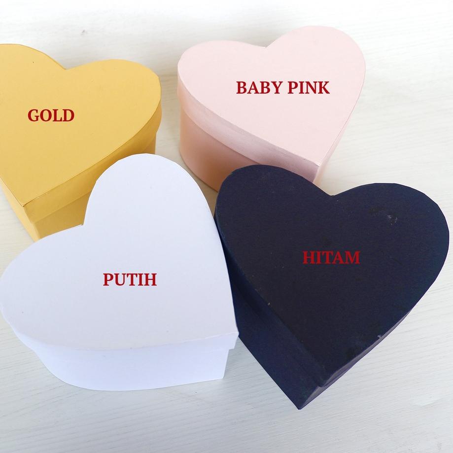 

Trend - Bloom Box Love Hati / Kotak Bentuk Hati Flower Bloom Box Bunga Kotak Kado ダ