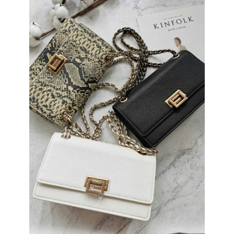 Tas Charles & Keith Wanita Import CK FRONT FLAP ORI