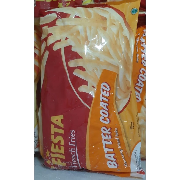 

Fiesta French Fries Batter Coated 1000g