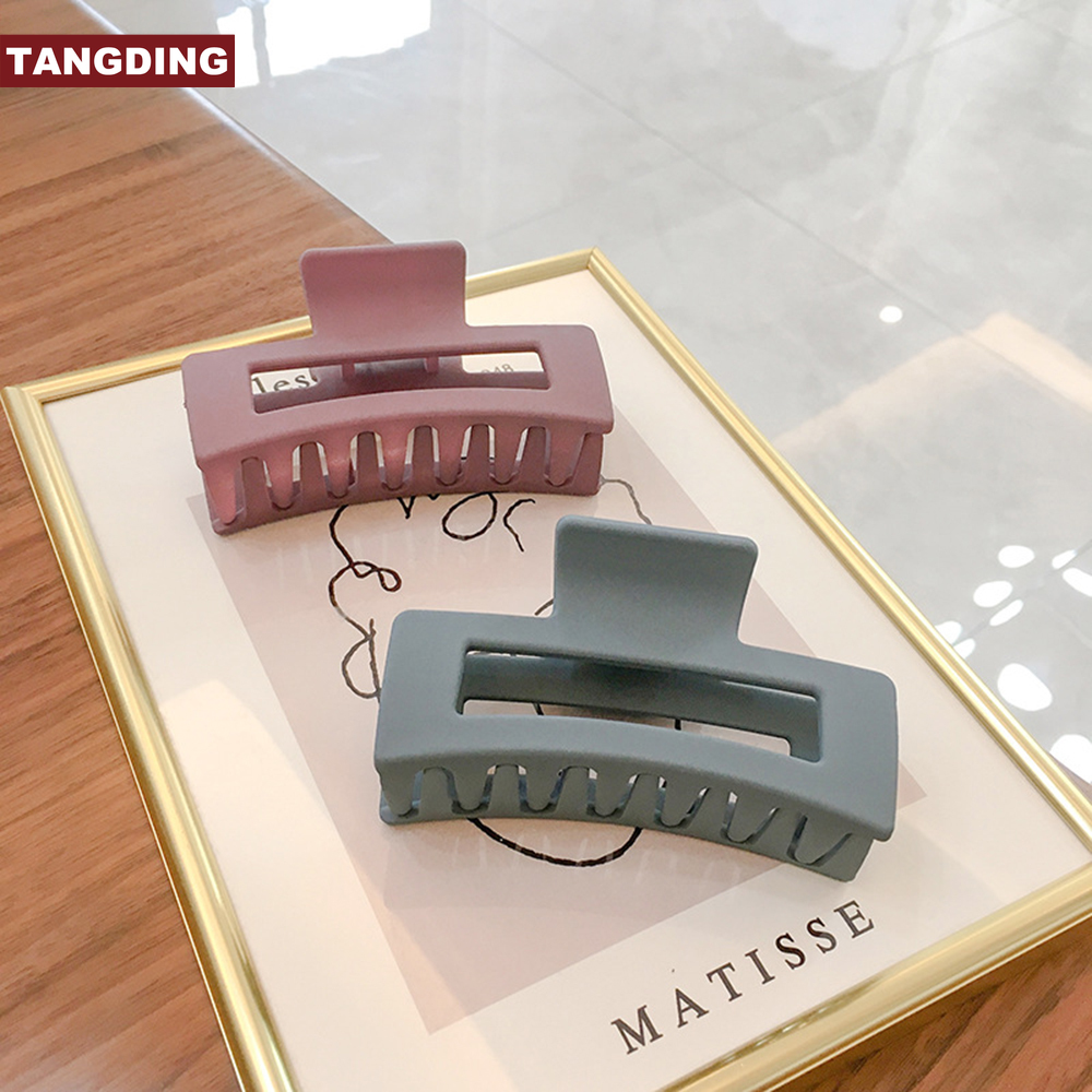 【COD Tangding】Jepit Rambut Model Cakar 5 Warna