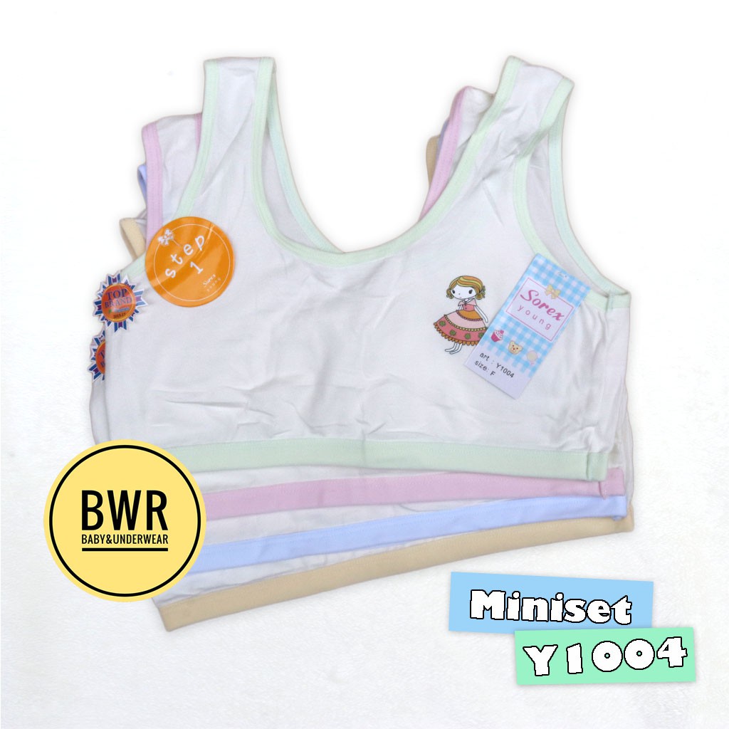 Miniset Sorex Y1004 Miniset Remaja ABG Tali Lebar Motif - Bwr