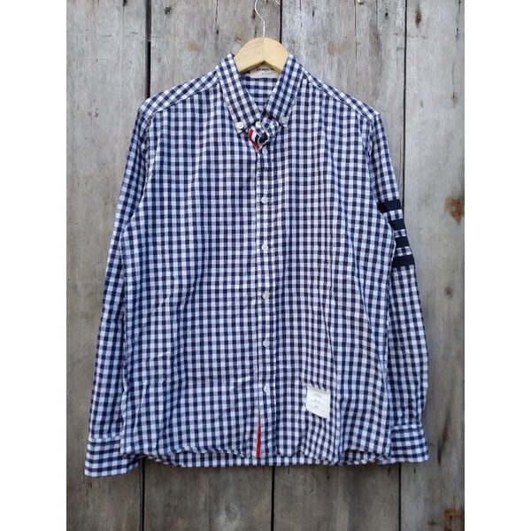 kemeja thom browne 4bar second original preloved