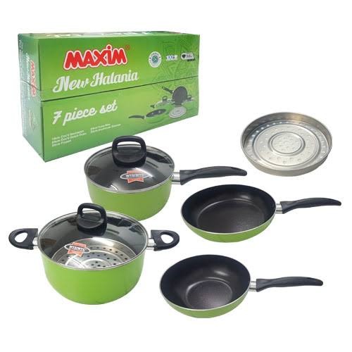 Maxim Set Panci Halania 7 Pcs Shopee Indonesia