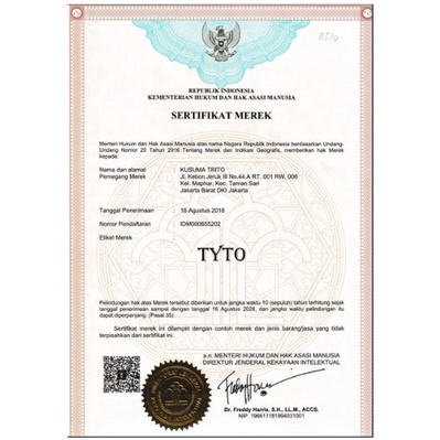 LAMPU LED DEPAN  TYTO 2 SISI AC DC LED TYPE M02E MODEL RTD Universal