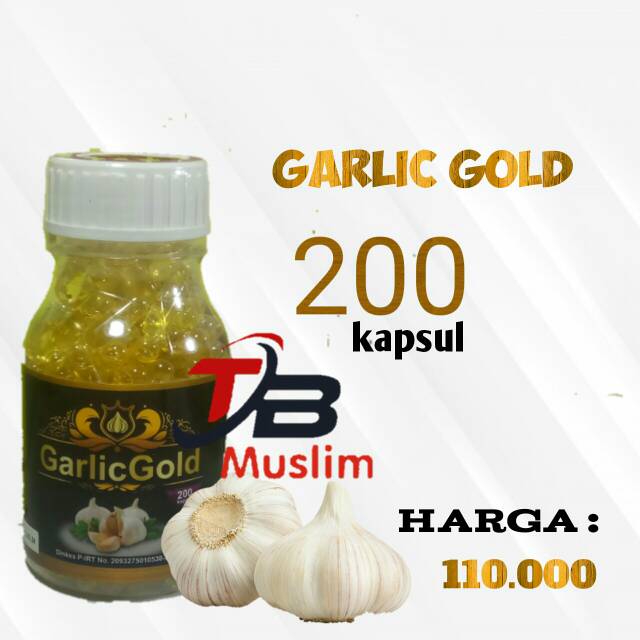 

Sauda Garlic Gold 200 kapsul