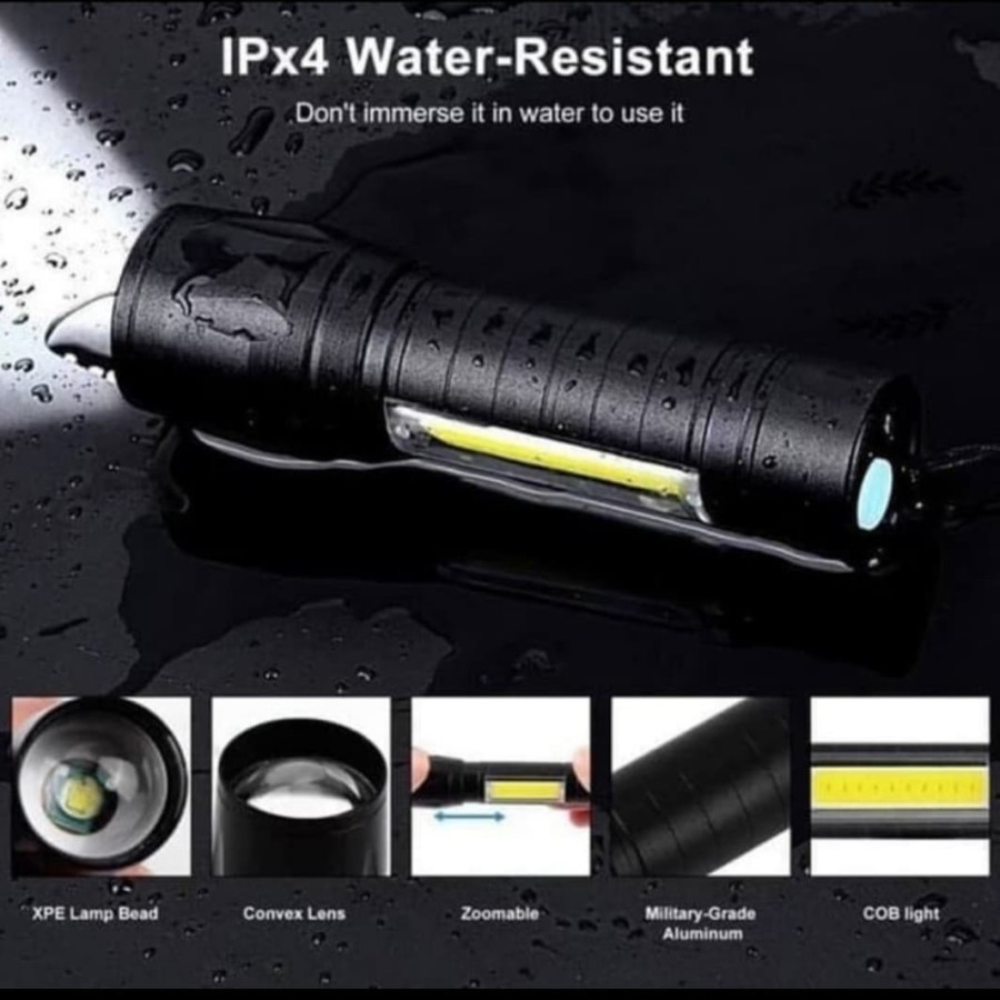 SENTER LED USB CHARGE / SUPER BRIGHT